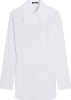Fitted cotton-poplin shirt