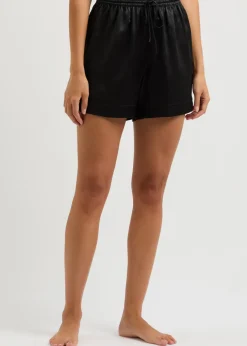 Fleur du Jour silk-satin pyjama shorts