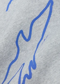 Flight hooded cotton-blend sweatshirt