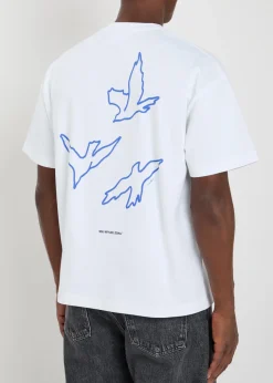 Flight printed cotton T-shirt