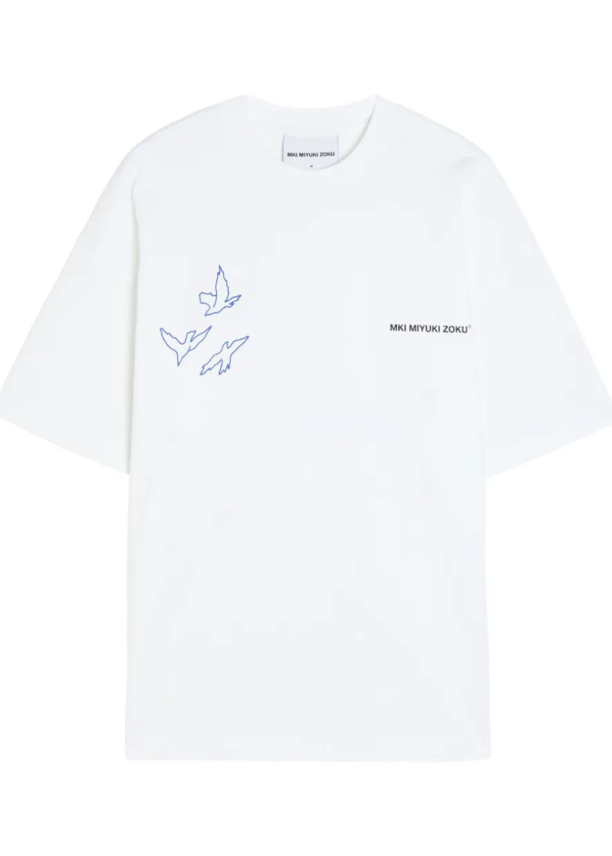Flight printed cotton T-shirt