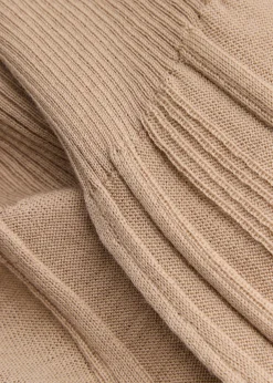 Flinn ribbed wool polo shirt