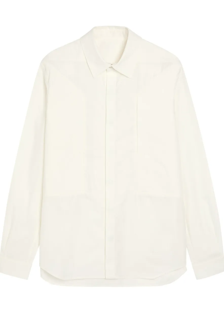 Fogpocket cotton-poplin shirt