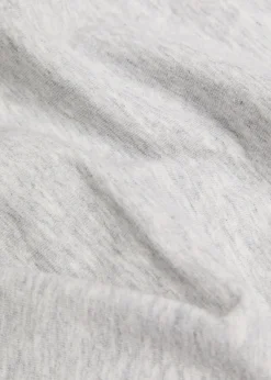 Foldover stretch-cotton pants