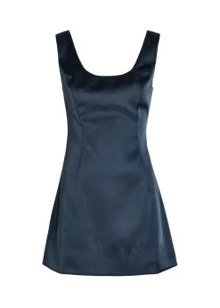 Franceska satin mini dress