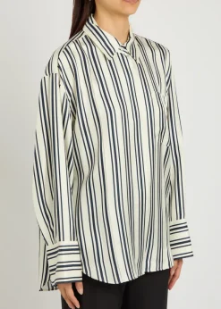 Francis striped silk shirt
