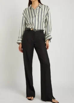 Francis striped silk shirt