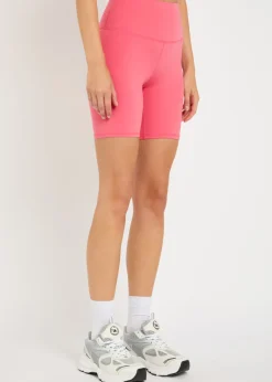 Freesoft High Rise 7 stretch-jersey shorts