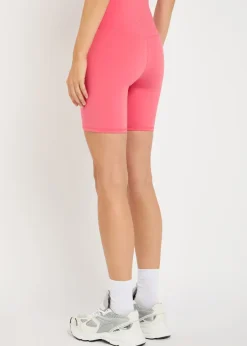 Freesoft High Rise 7 stretch-jersey shorts