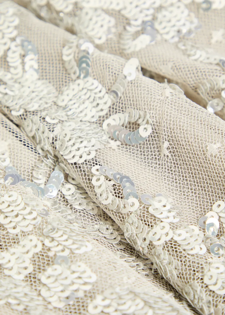 Freya sequin-embellished tulle gown