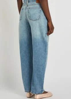 Fritz barrel-leg jeans