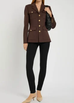 Gabardine leggings