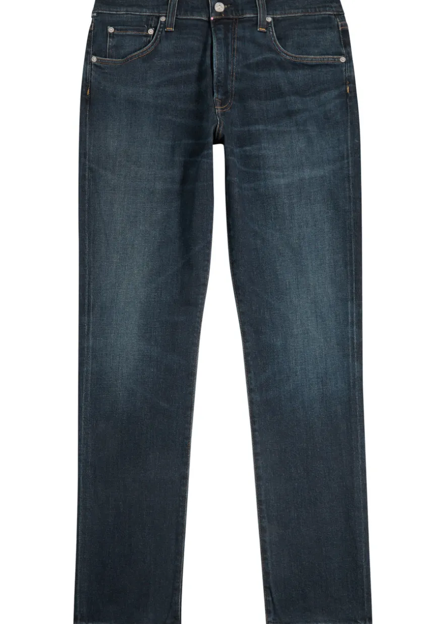 Gage slim straight-leg jeans