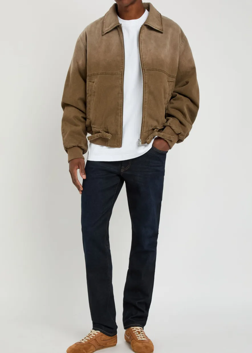 Gage slim straight-leg jeans