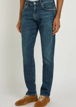 Gage slim straight-leg jeans