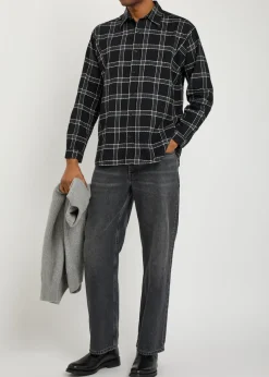 Garrison plaid cotton shirt