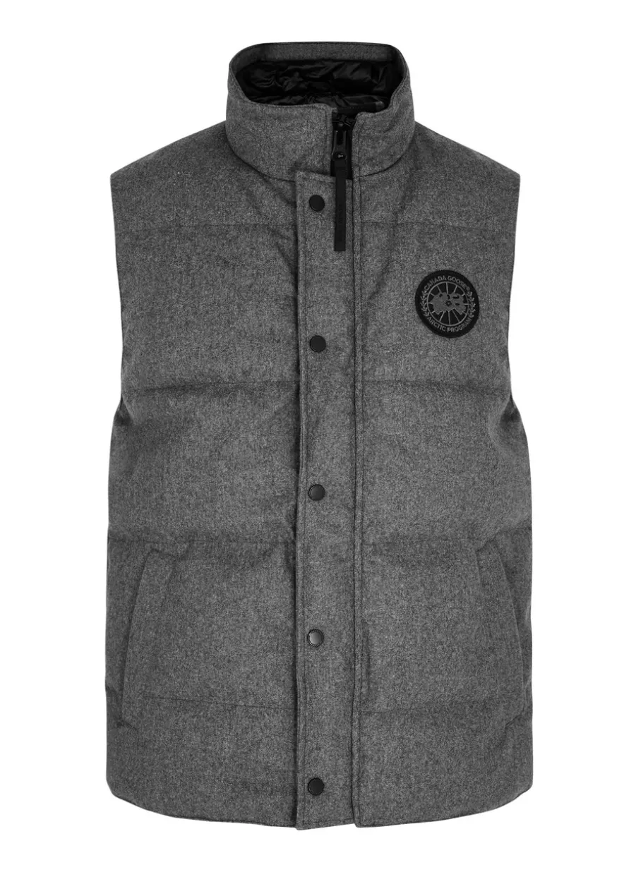 Garson quilted wool-blend gilet