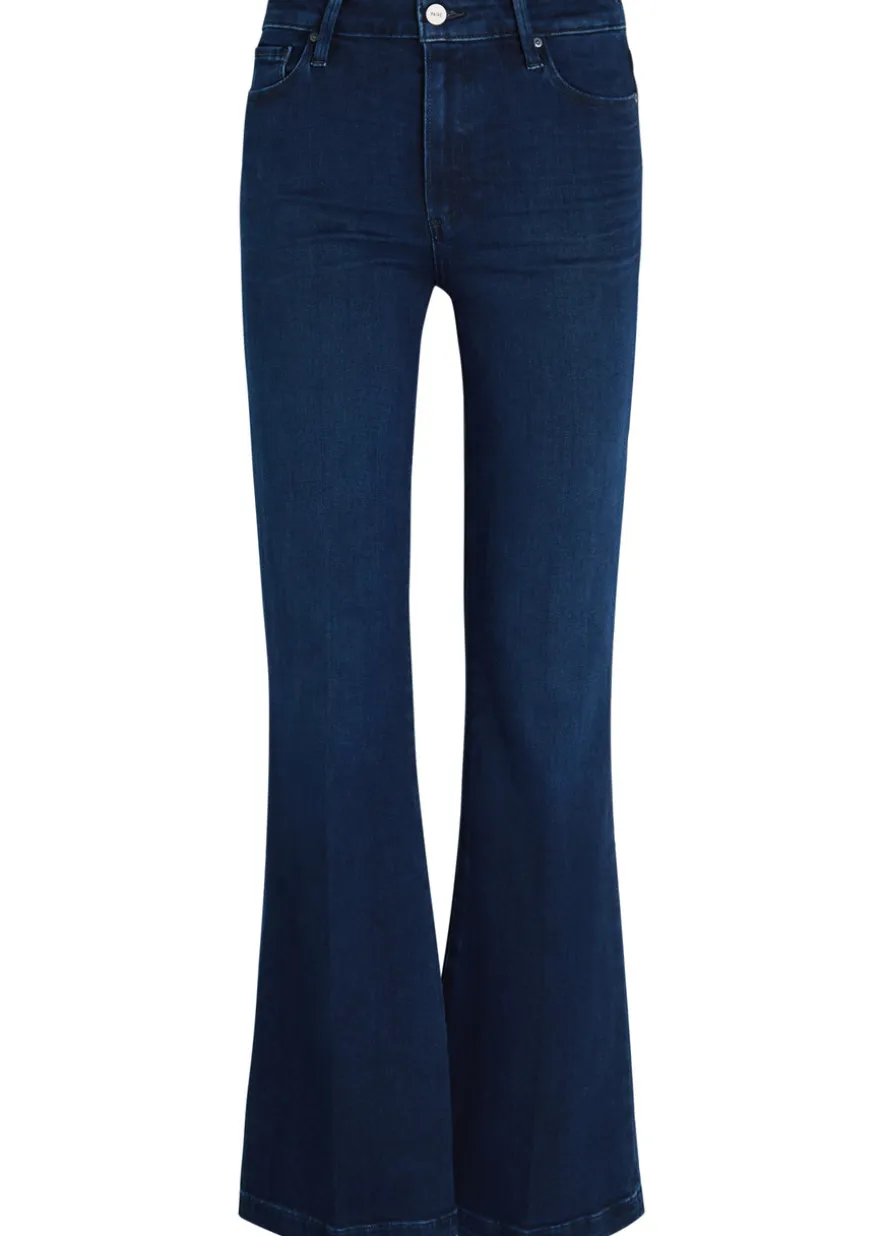 Genevieve flared-leg jeans