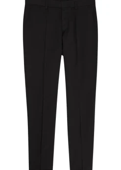 Genius slim-leg wool trousers