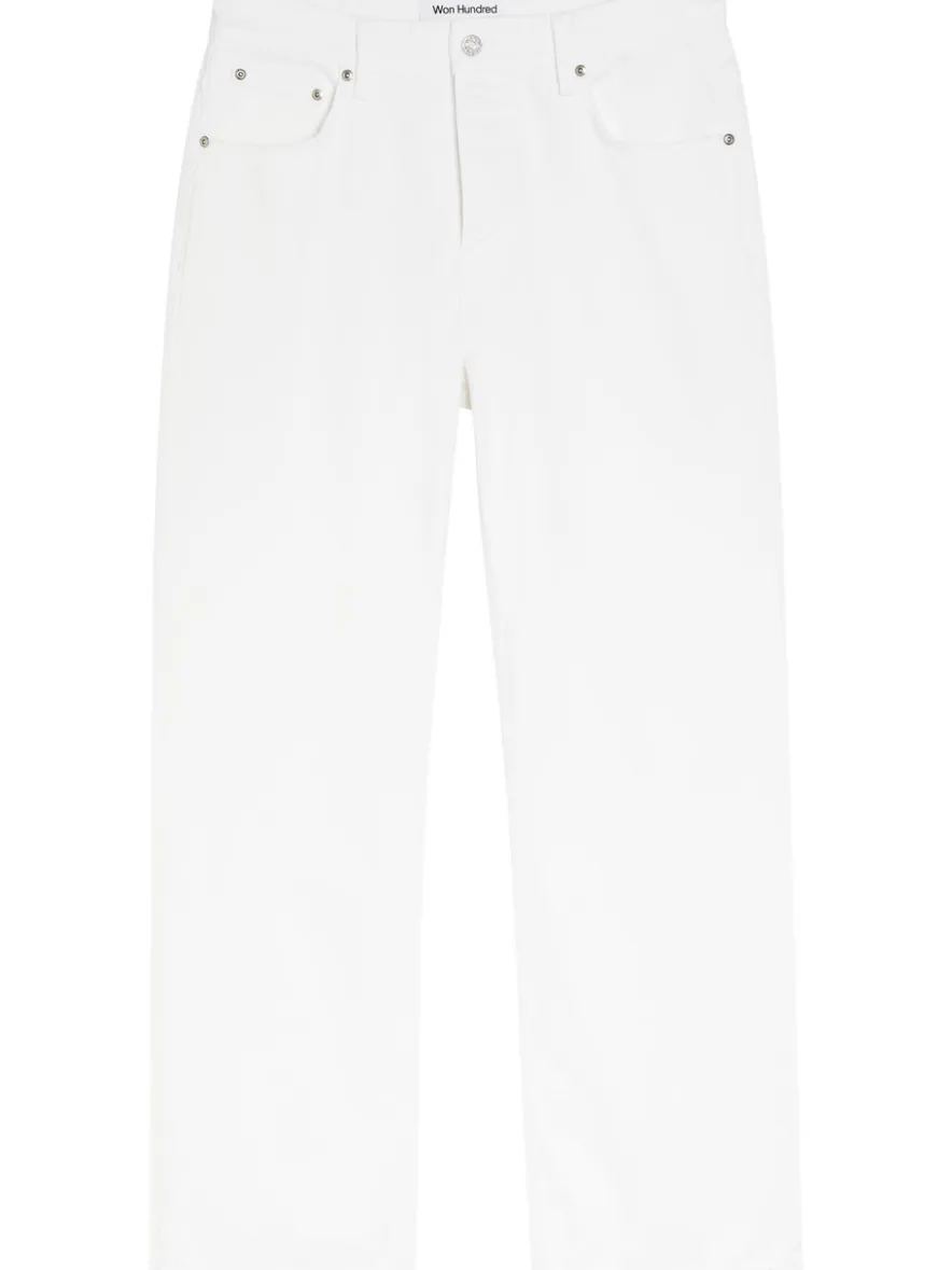 Genoa relaxed straight-leg denim jeans