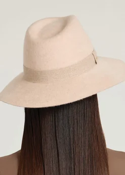 Georgina wool fedora hat
