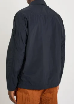 Ghost logo nylon overshirt