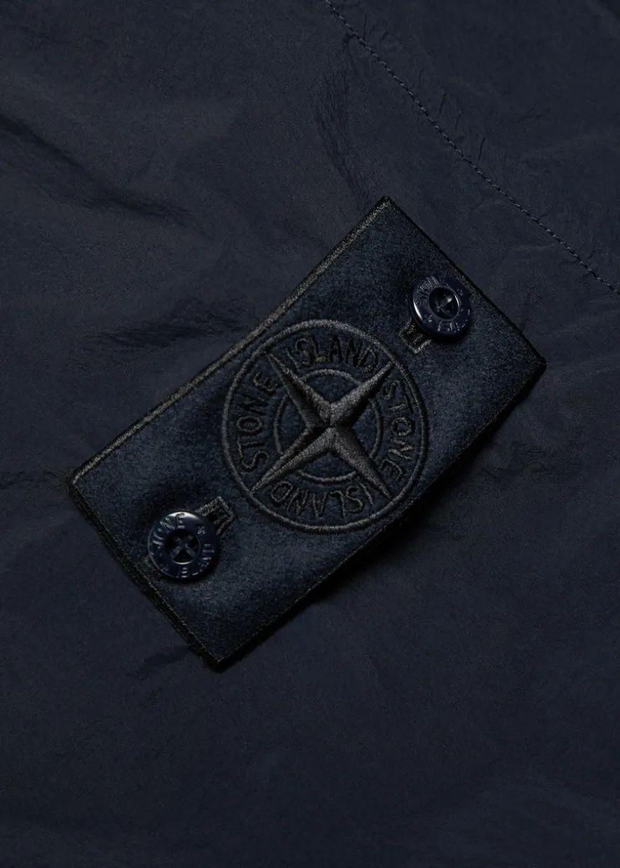 Ghost logo nylon overshirt