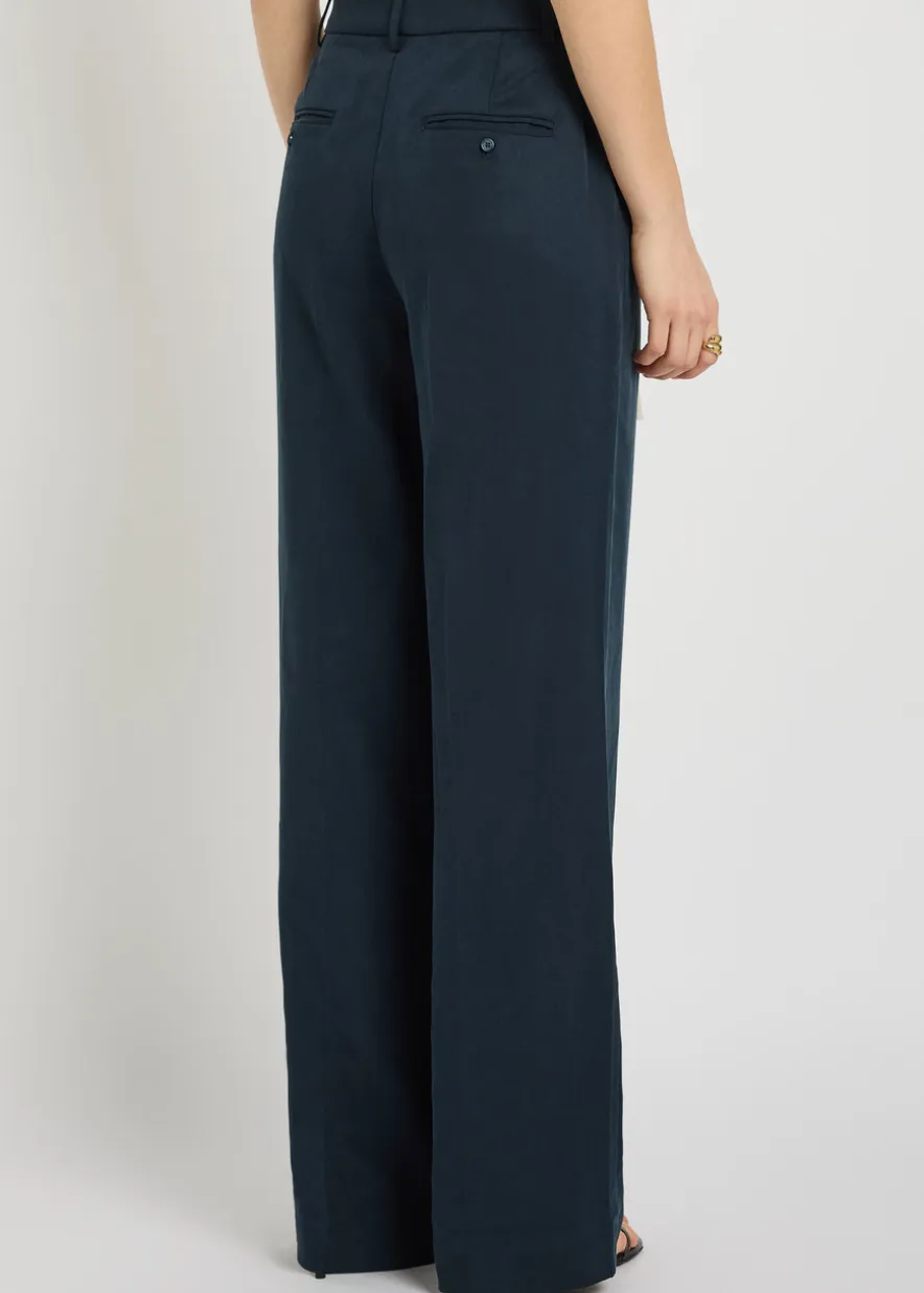 Gisele straight-leg trousers