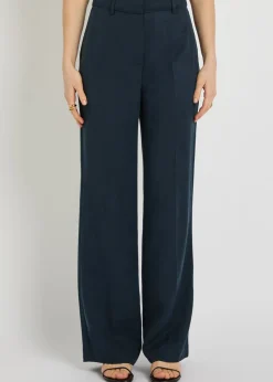 Gisele straight-leg trousers