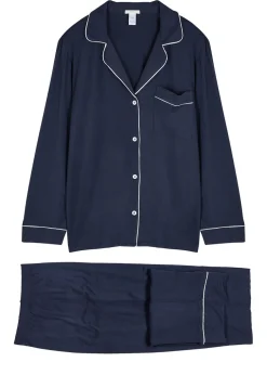 Gisele stretch-jersey pyjama set