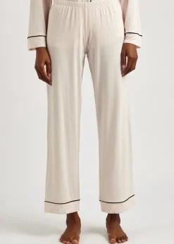 Gisele stretch-jersey pyjama set