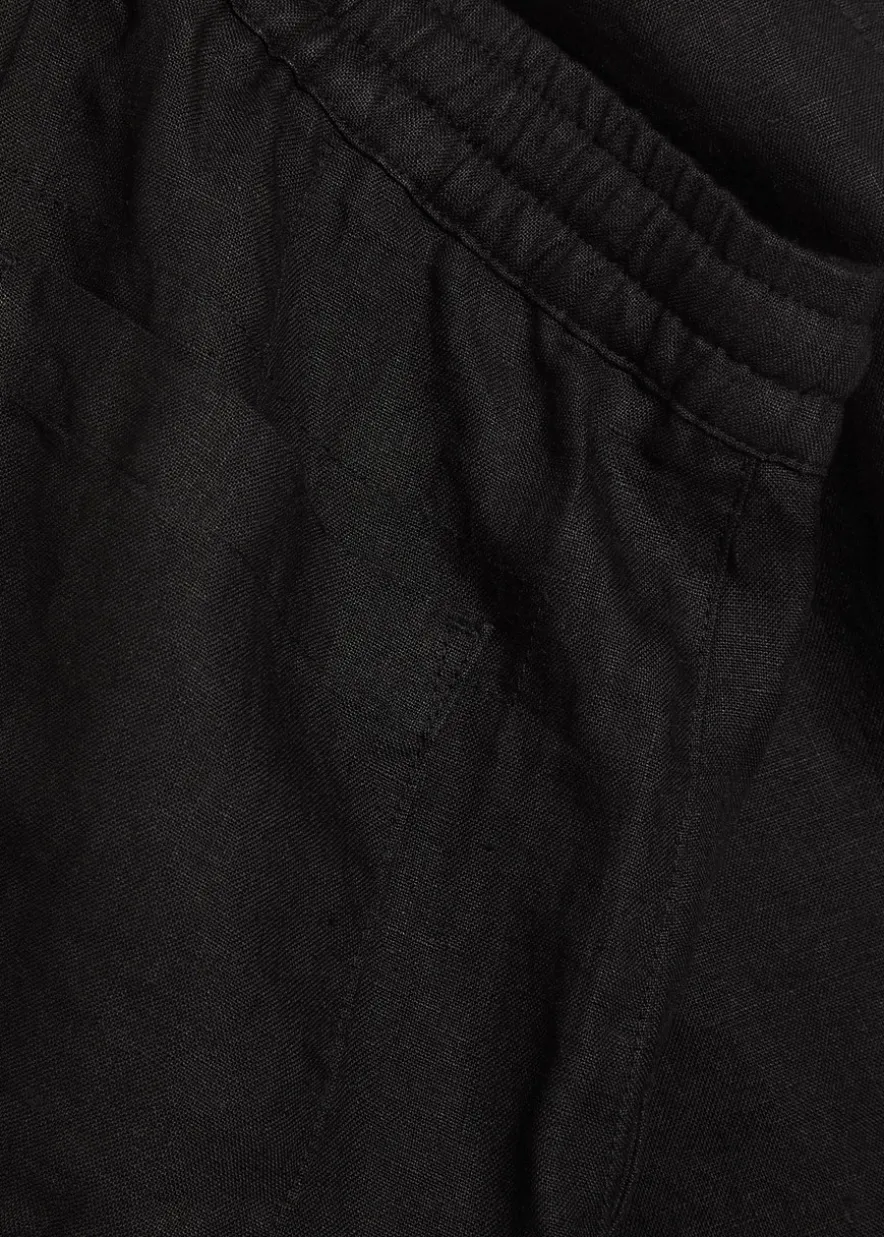 Glencoe relaxed straight-leg linen trousers
