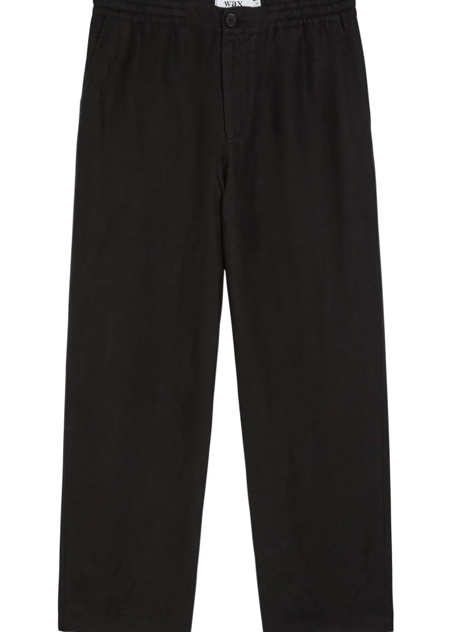 Glencoe relaxed straight-leg linen trousers