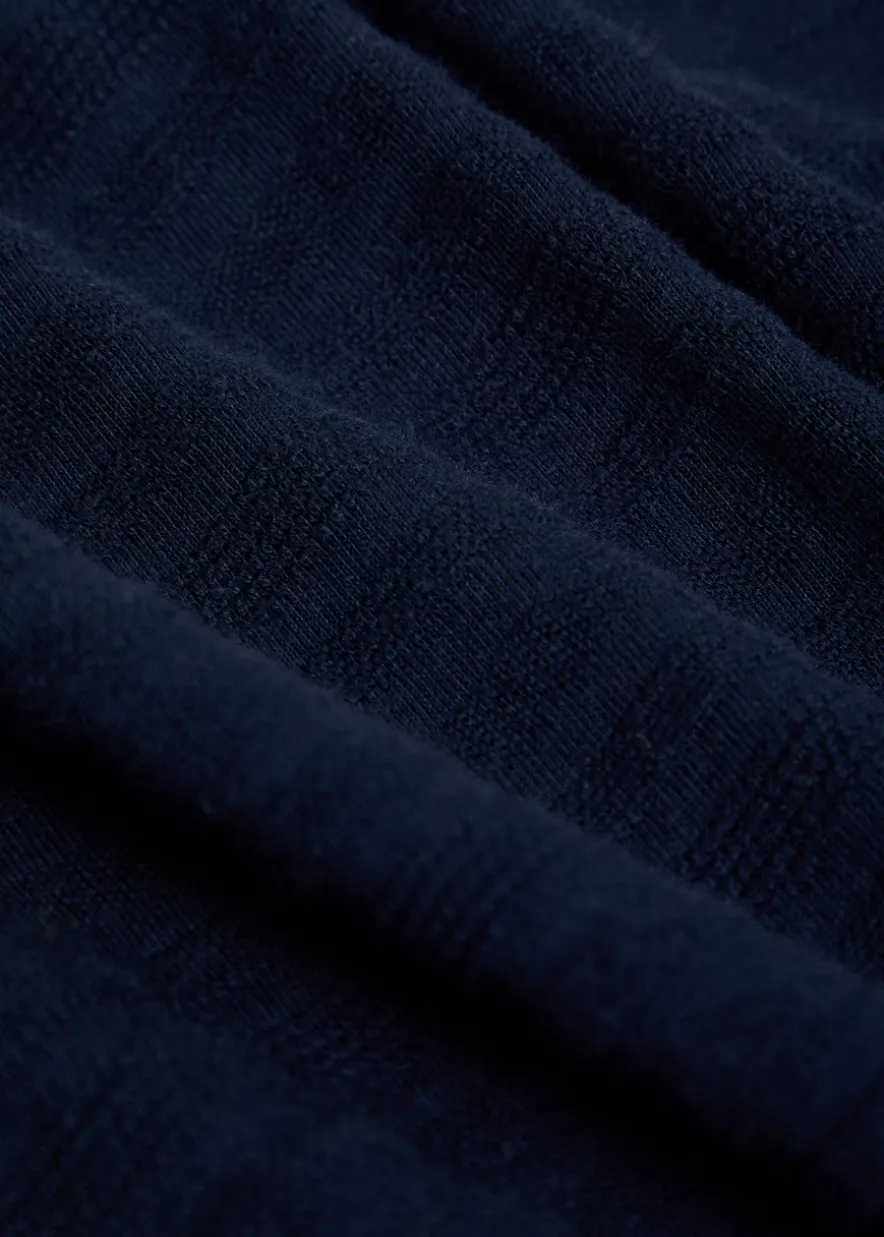 Glendale fine-knit polo shirt