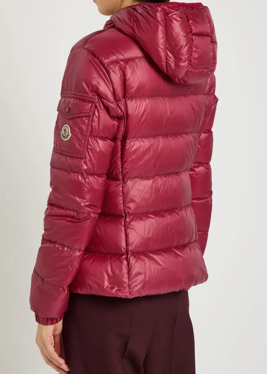 Glesse padded hooded shell jacket