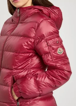 Glesse padded hooded shell jacket