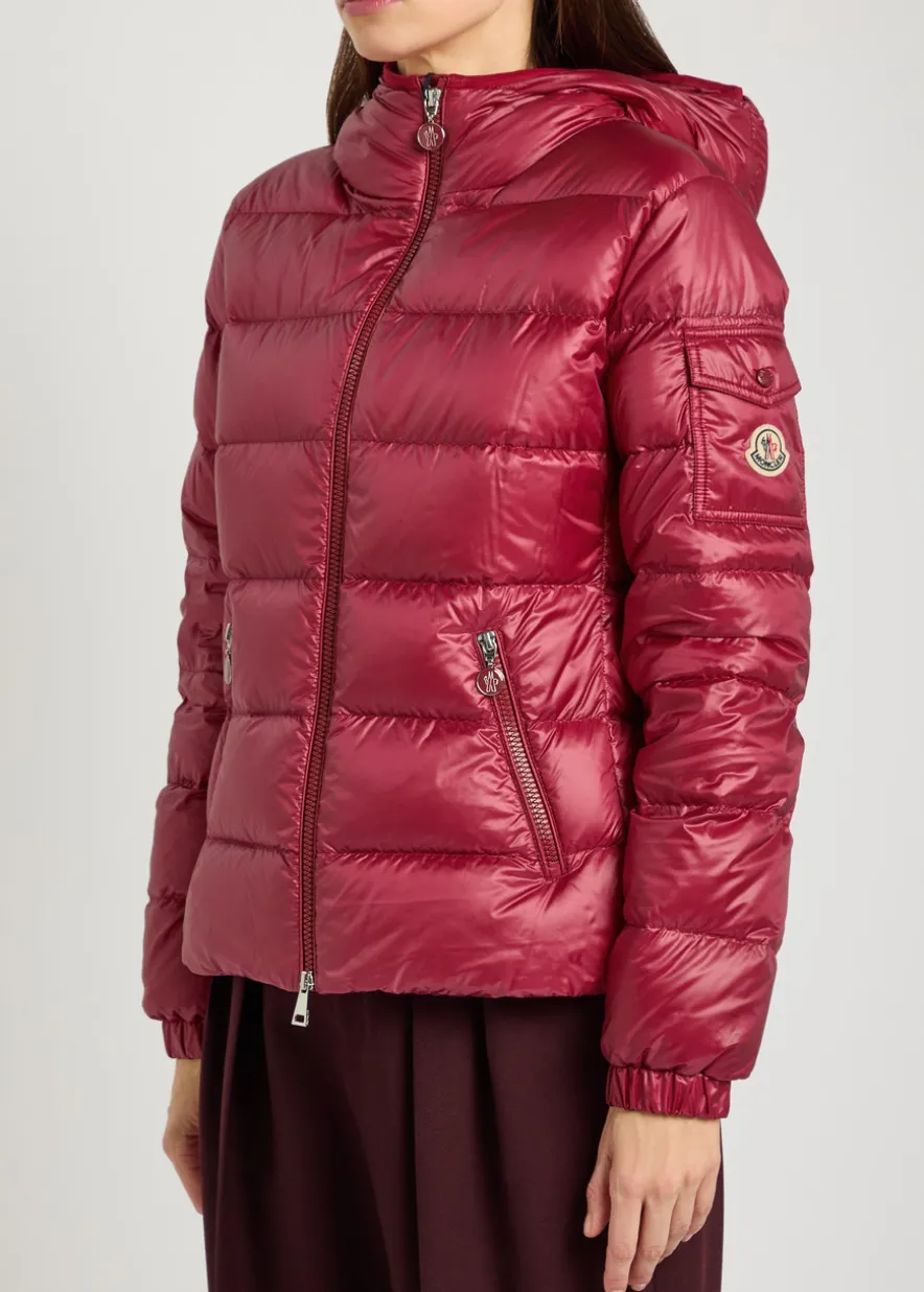 Glesse padded hooded shell jacket