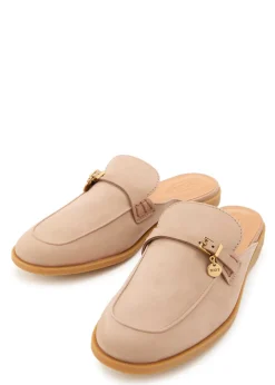 Gom.Leg nubuck sliders