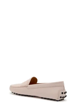 Gommino grained leather loafers