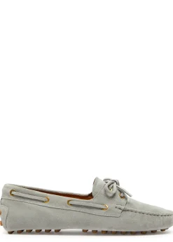 Gommino suede loafers