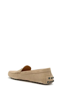 Gommino suede loafers