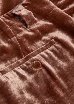 Good Butt flared-leg velvet trousers