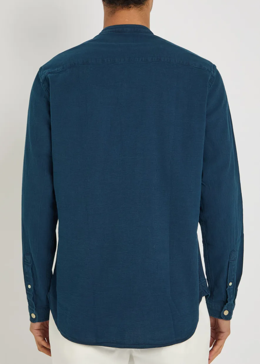 Grandad cotton shirt