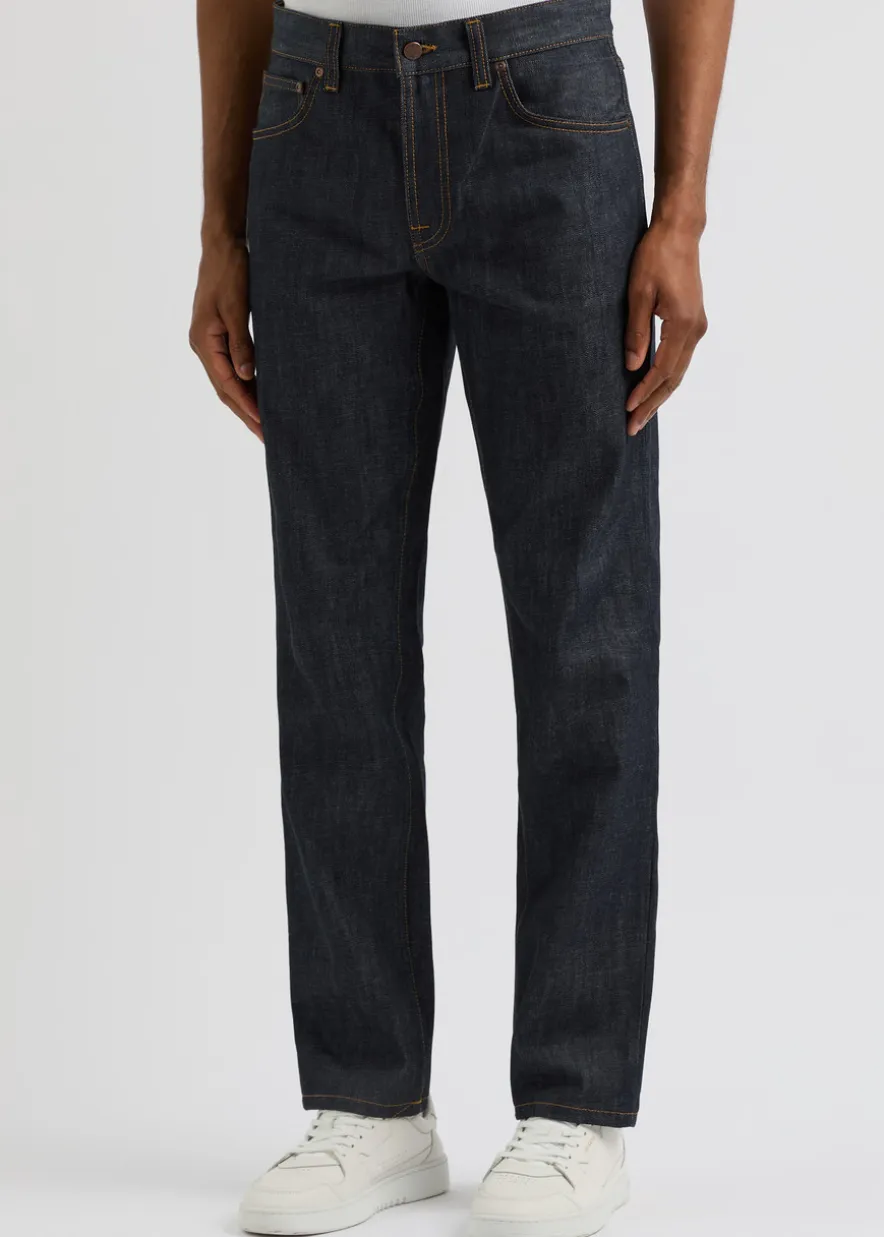 Gritty Jackson straight-leg jeans