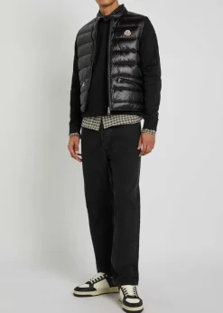 Gui padded nylon gilet