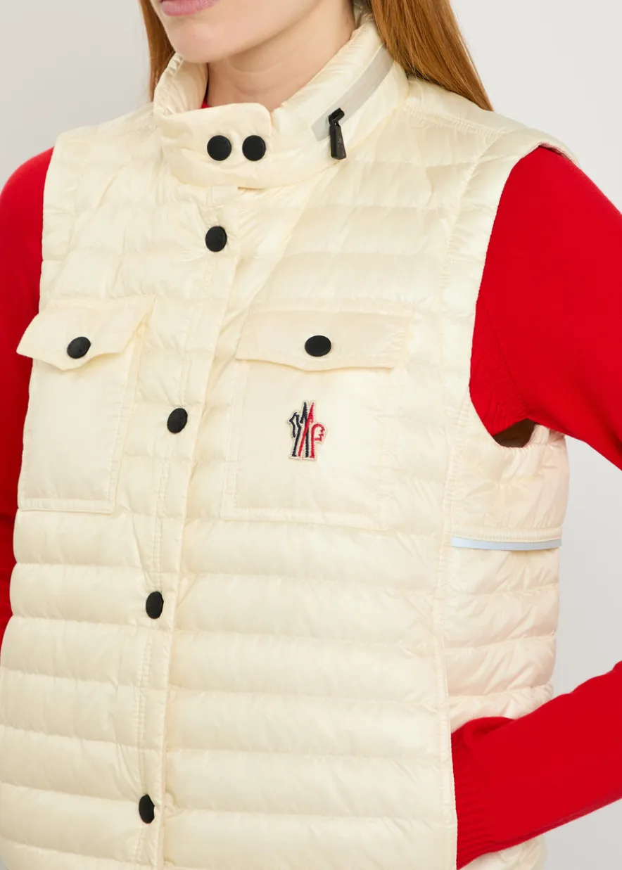 Gumiane padded shell gilet