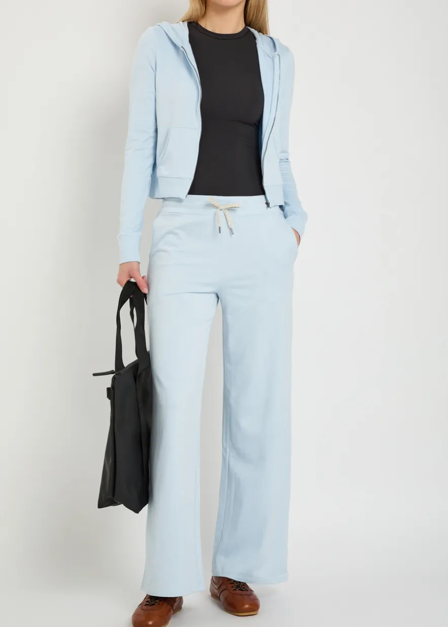 Halo Essential wide-leg jersey sweatpants
