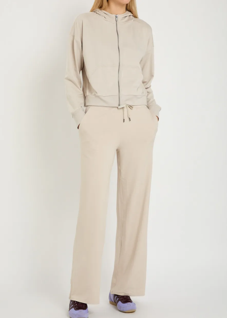 Halo Essential wide-leg jersey sweatpants