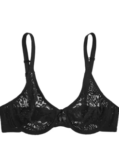 Halo Lace underwired bra