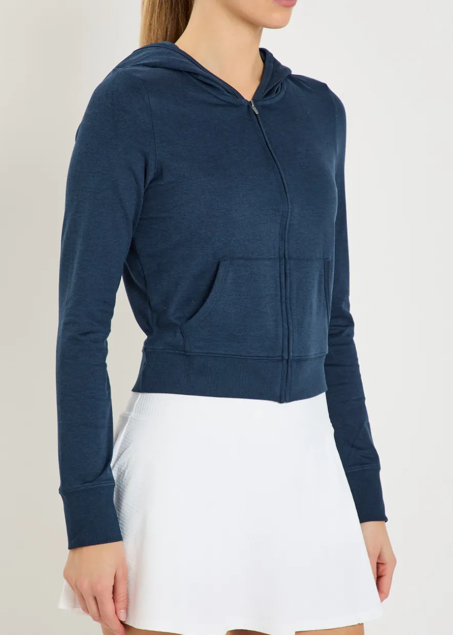 Halo Mini hooded jersey sweatshirt